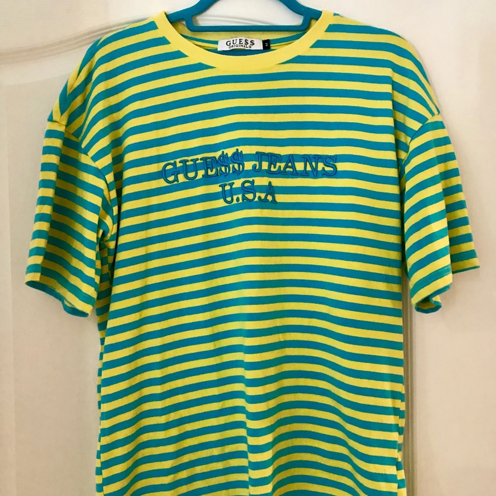 Guess Jeans retro striped T-shirt